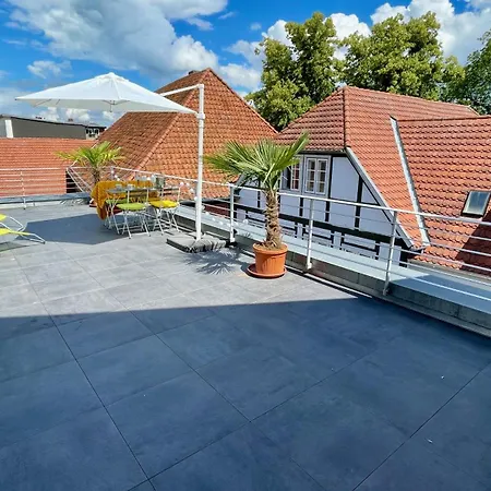 Fewozauber - Domschloss, Zentrum, 6 Personen, Business, Dachterrasse, Familien Apartament *