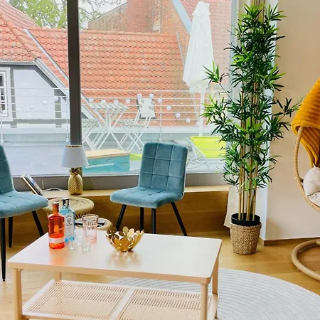 Apartmán Fewozauber - Domschloss, Zentrum, 6 Personen, Business, Dachterrasse, Familien